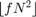 $\lfloor fN^2\rfloor$