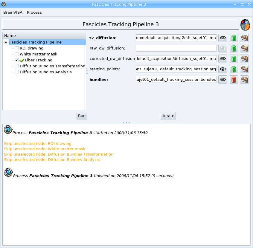 Fascicles Tracking Pipeline