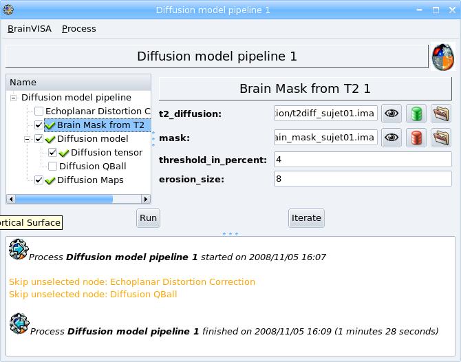 Diffusion model pipeline