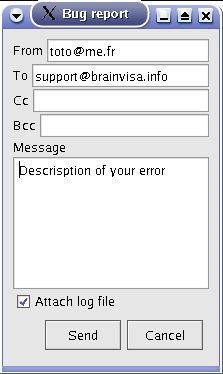 Example of bug report